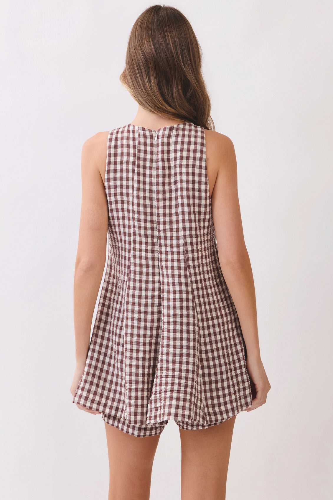 The Carter Brown Gingham Romper