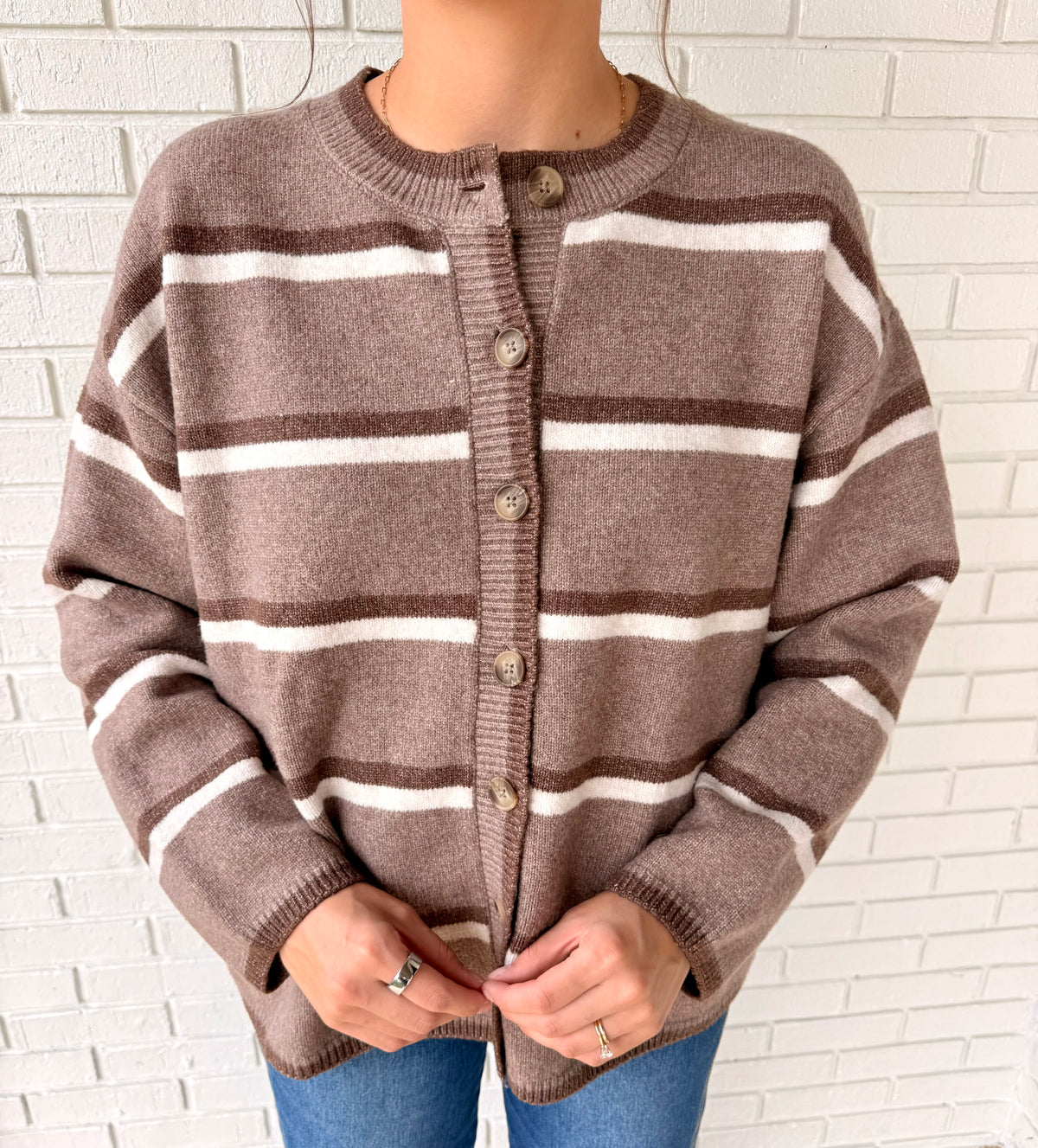 Autumn Days Sweater - Brown