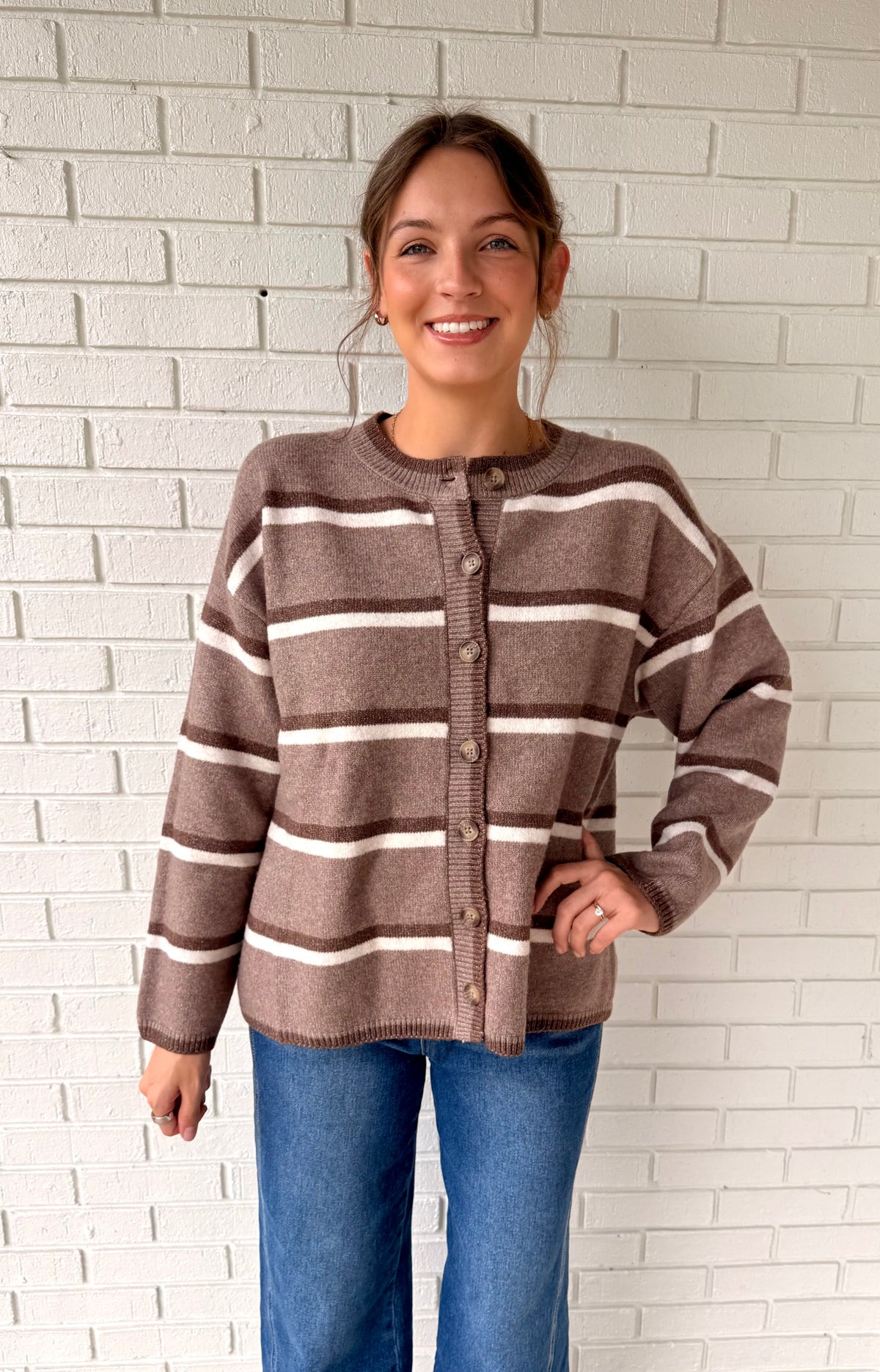 Autumn Days Sweater - Brown