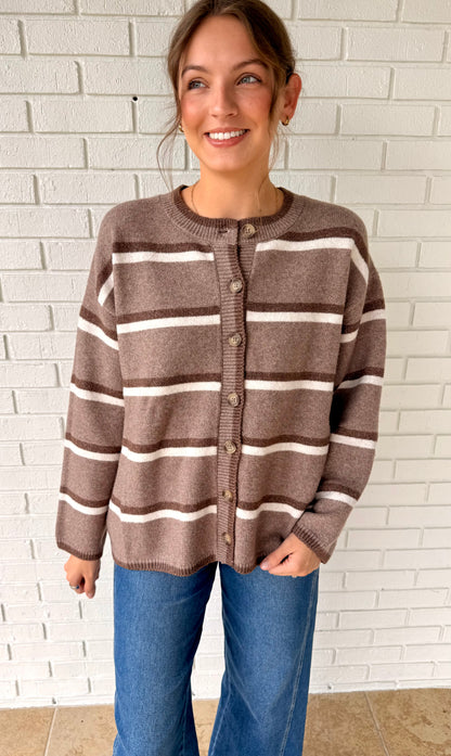 Autumn Days Sweater - Brown