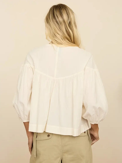 Lovelet Cream Eyelet Blouse